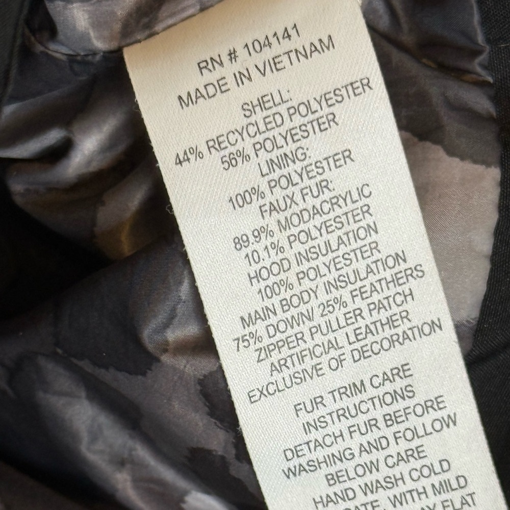 Alpine Design Black Down Filled Quilted Puffer Ja… - image 4